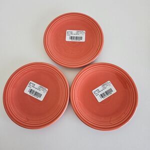 NEW Fiesta Persimmon BB 6 1/8 Homer Laughlin Co Plate Bread & Butter Small